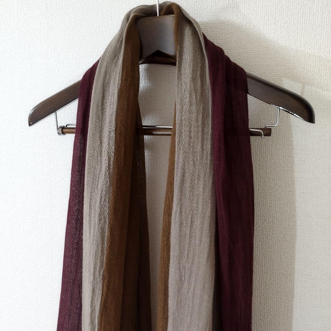 ヨウジヤマモトプールオム ウール ストール マフラー