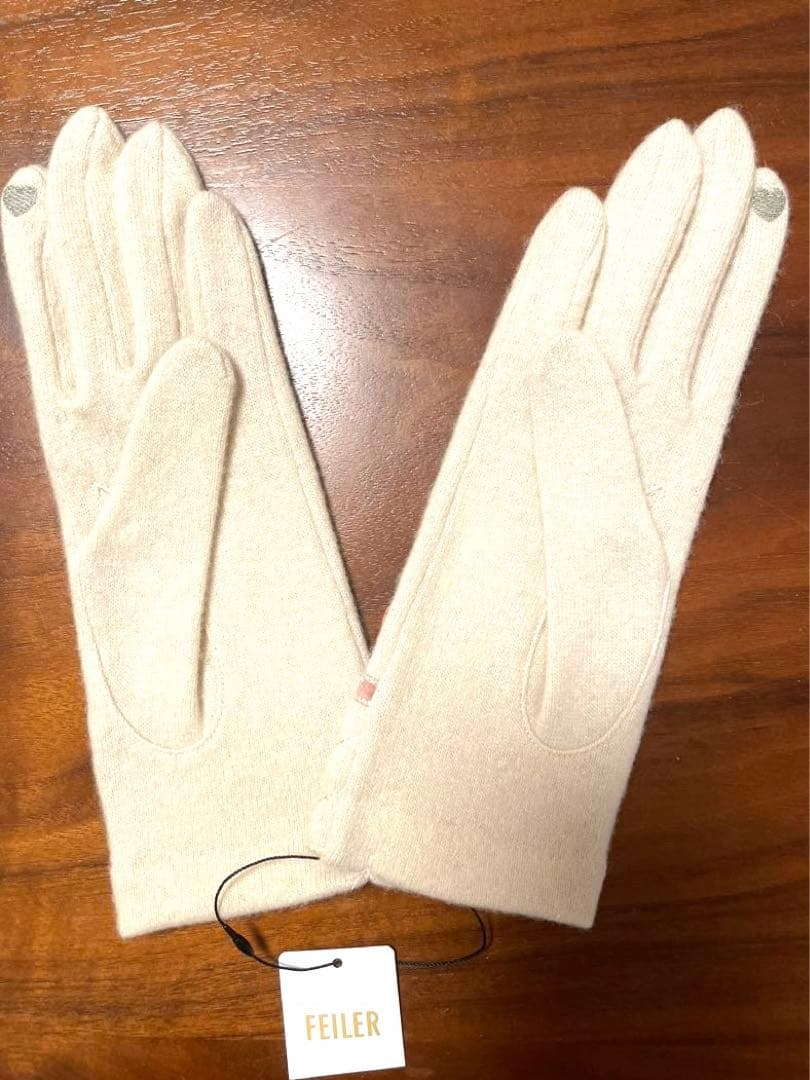 フェイラー　手袋 ロマンスグローブ刺繍