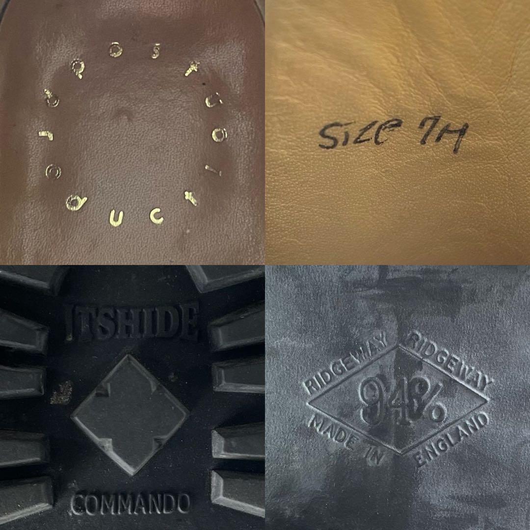 美品 23AW✨Post Production Hunt-Boots サイドゴア