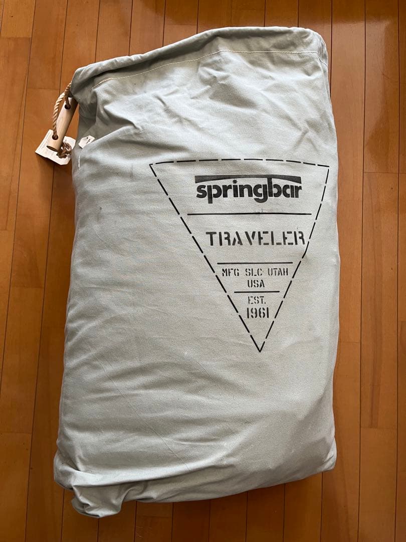 springbar Traveler テント 収納袋付き　カーカムス