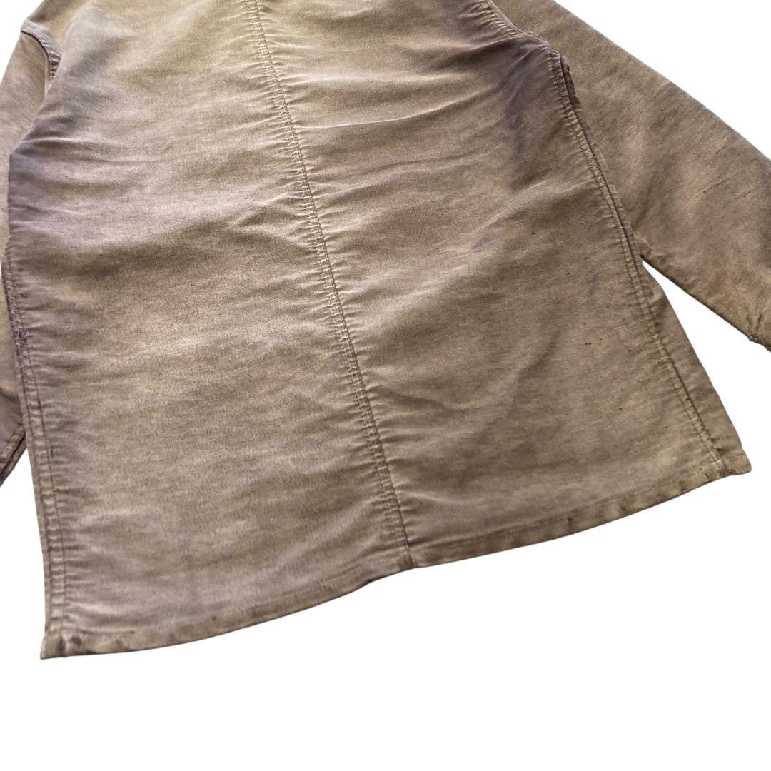 〜70sヴィンテージ モンサンミッシェル ブラックモールスキンジャケットフレンチ