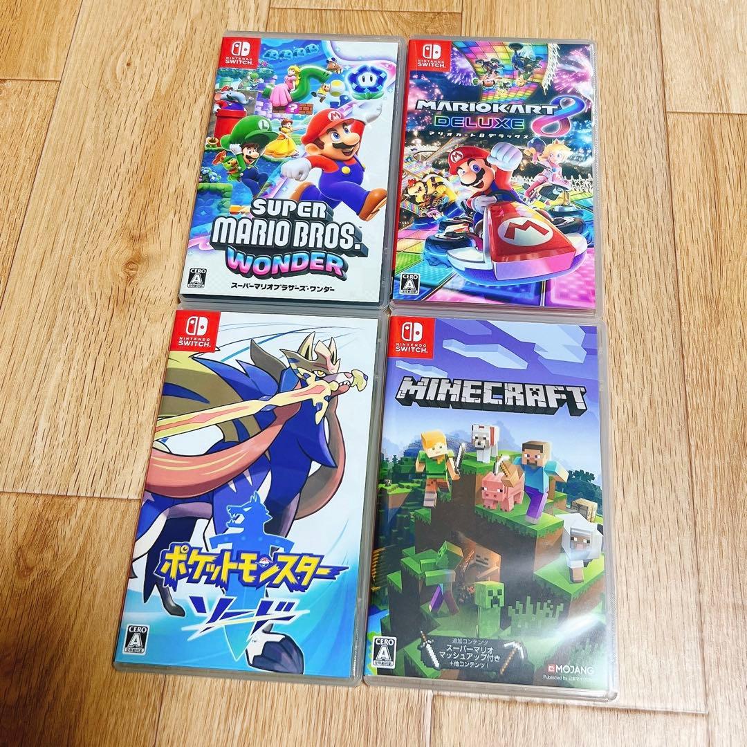 モ*レ様 Nintendo Switch ソフト 4本セット マリオ ポケモン