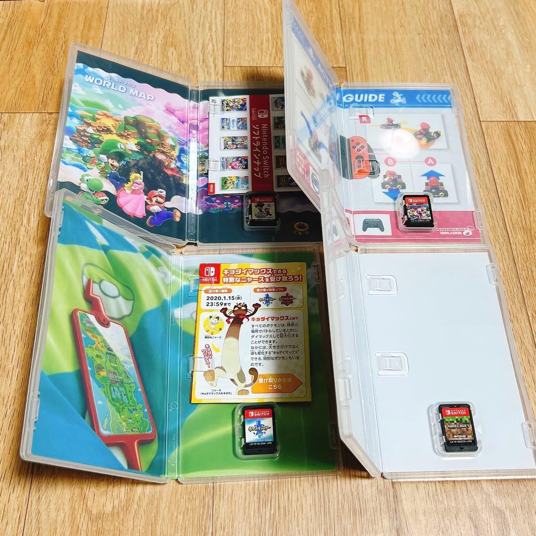 モ*レ様 Nintendo Switch ソフト 4本セット マリオ ポケモン