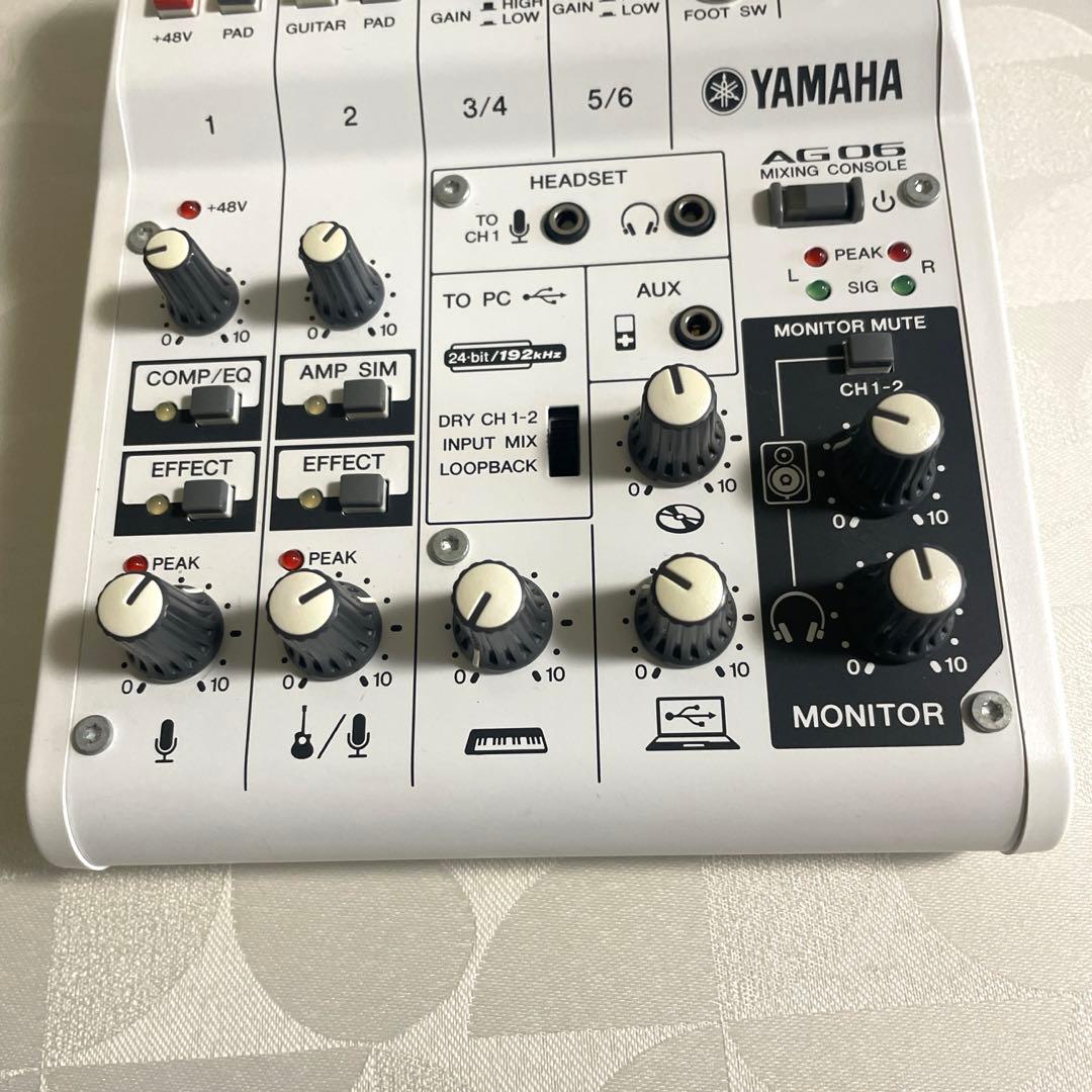 ヤマハ YAMAHA AG06 オーディオインターフェース