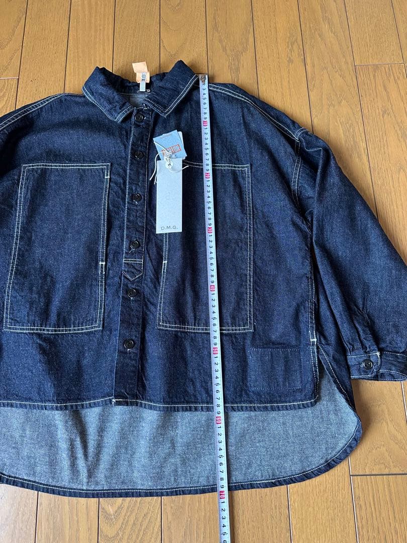 [D.M.G. / ディーエムジー] 7ozデニム プリズナーデニムジャケット