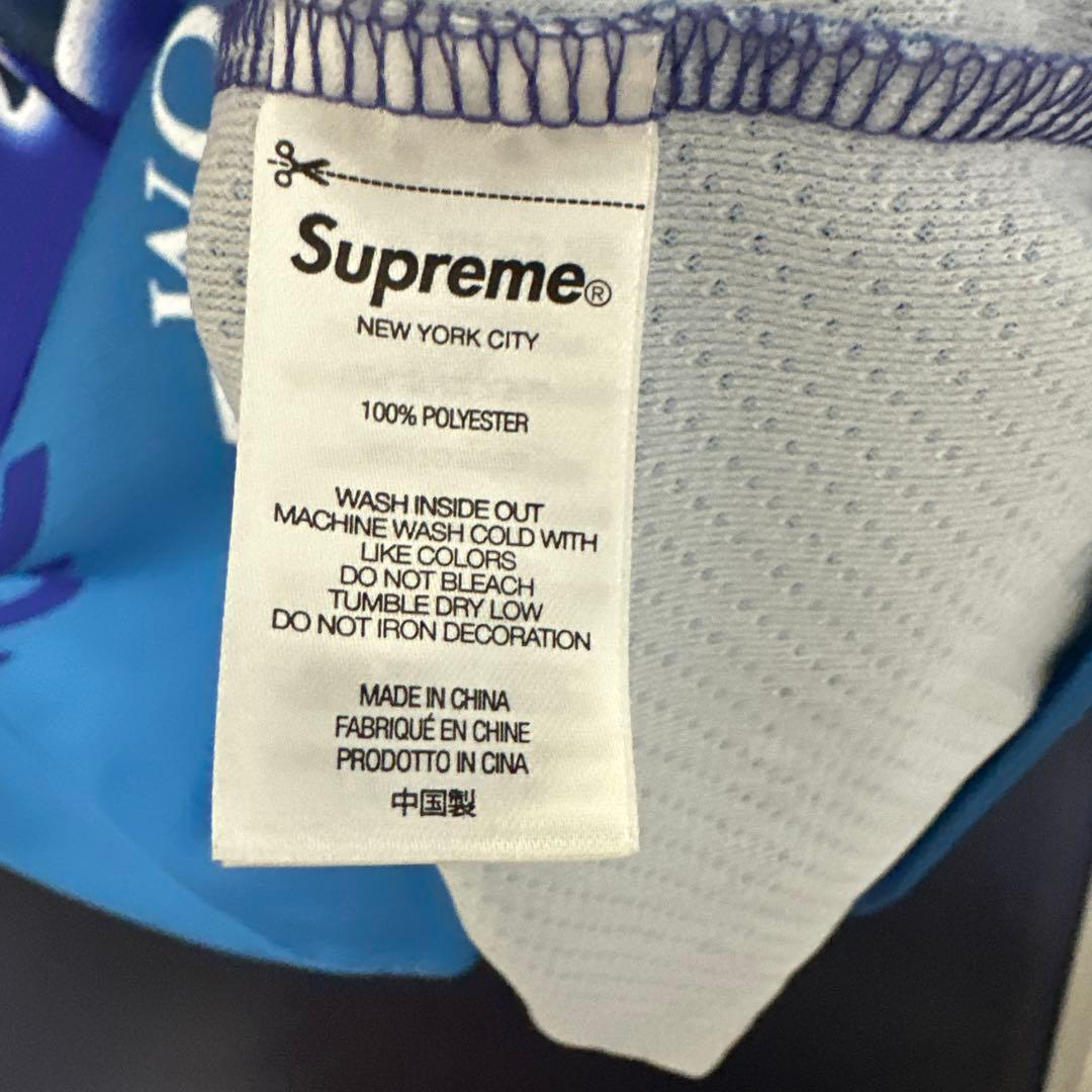 22SS Supreme Eagle Moto Jersey ブルー XLサイズ