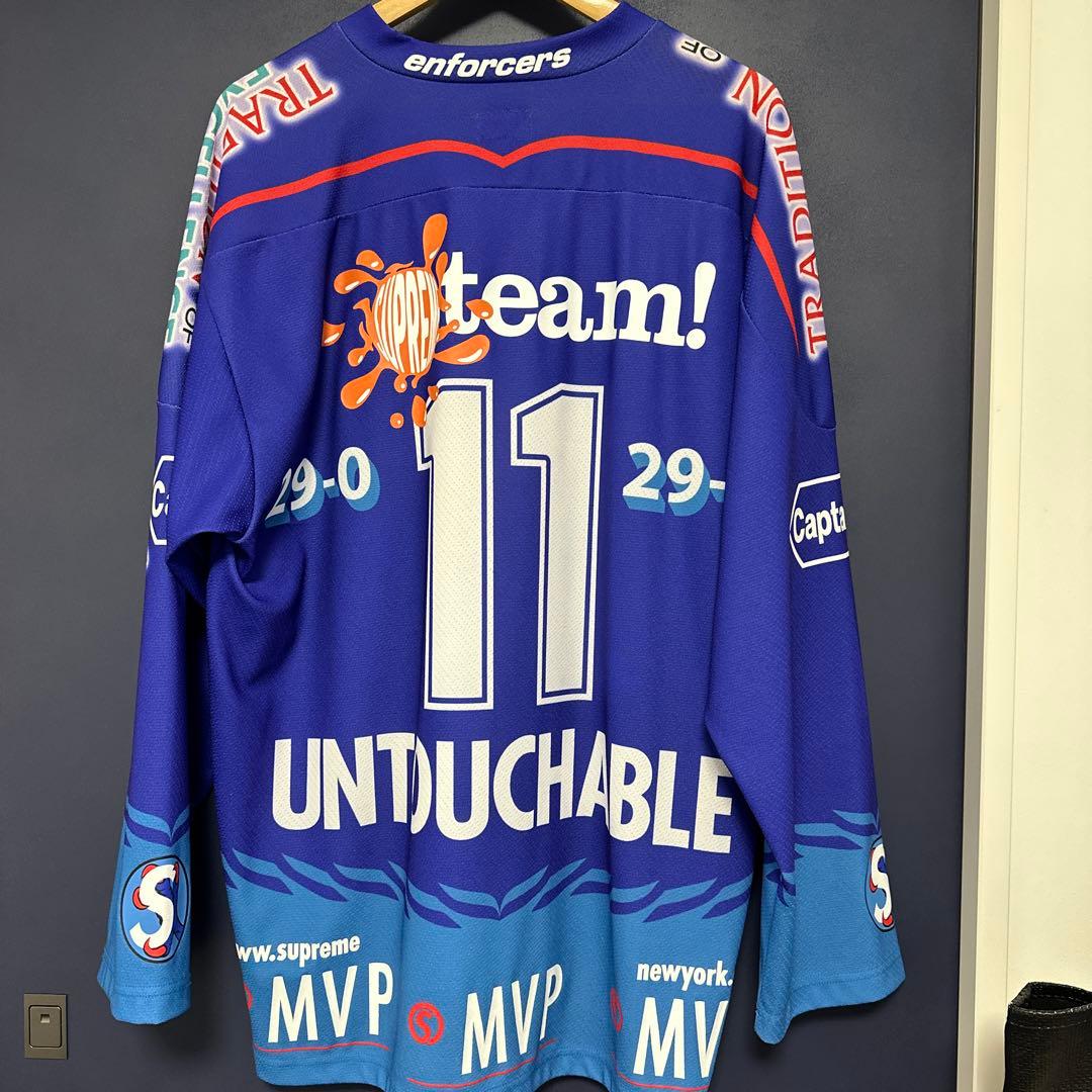 22SS Supreme Eagle Moto Jersey ブルー XLサイズ