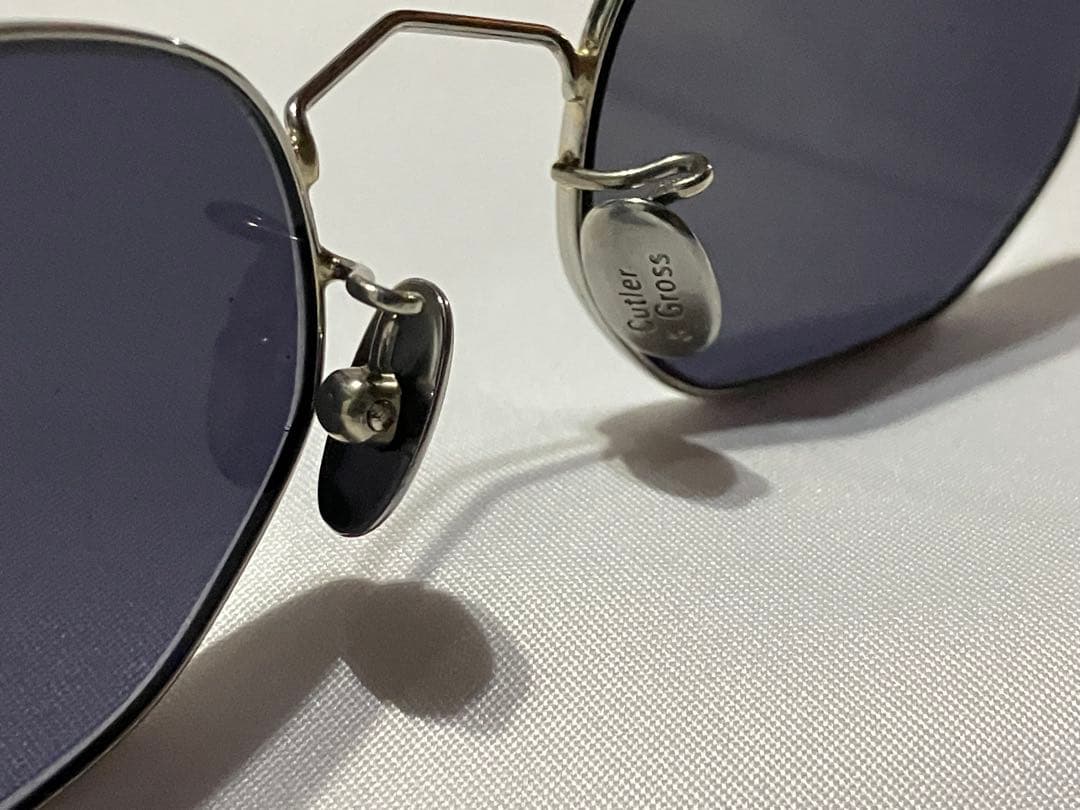 ヴィンテージ ラス1 カトラーアンドグロス メタルフレーム サングラス