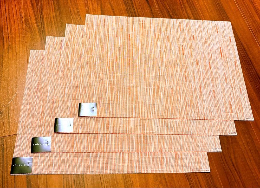 【新品未使用】Chilewich ランチョンマット 4枚セット《プチギフト付き》