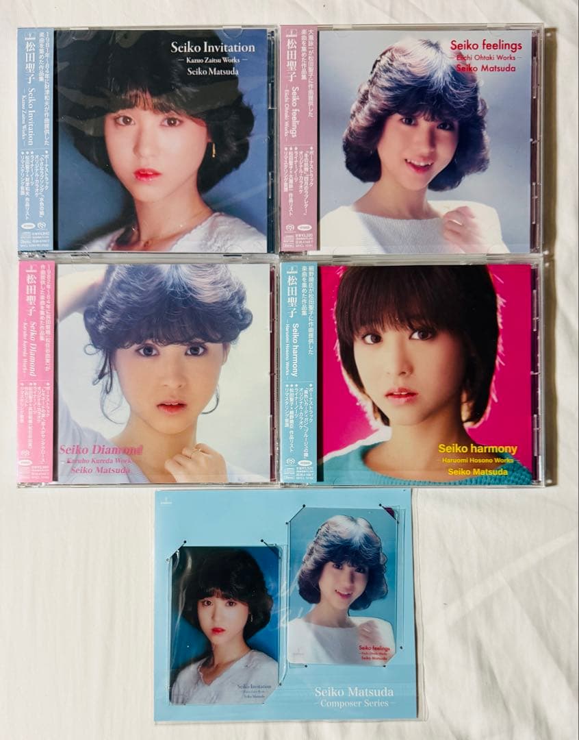 松田聖子 Composer Series 4枚&クリアカードセット