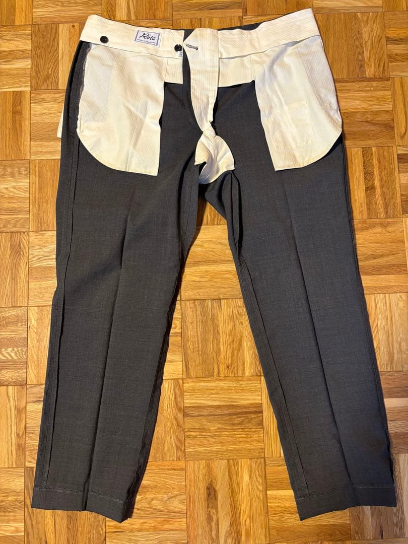 Rota グレーパンツ サイズ52