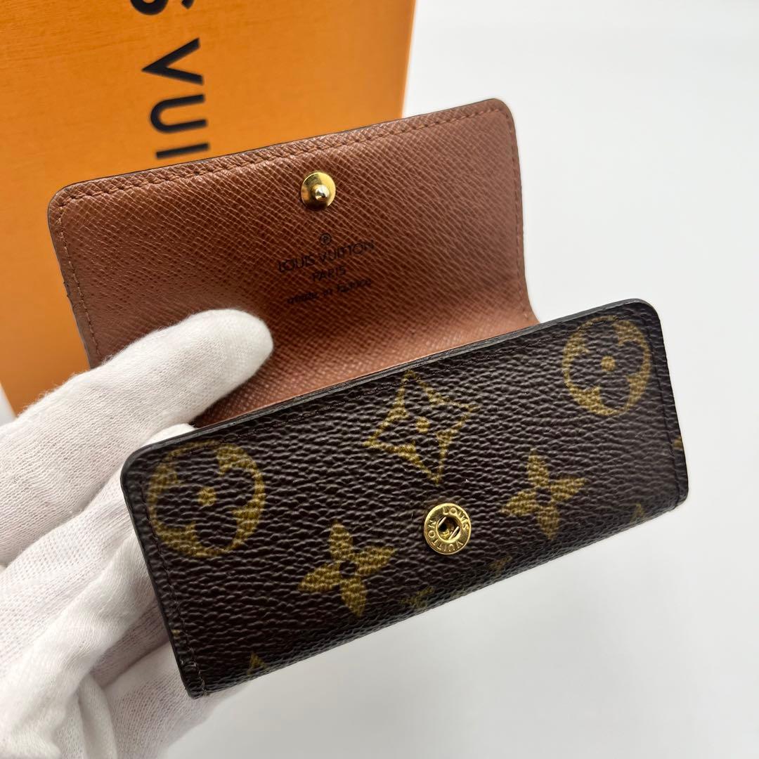 ルイヴィトン　ミュルティクレ4 モノグラム　4連　キーケース