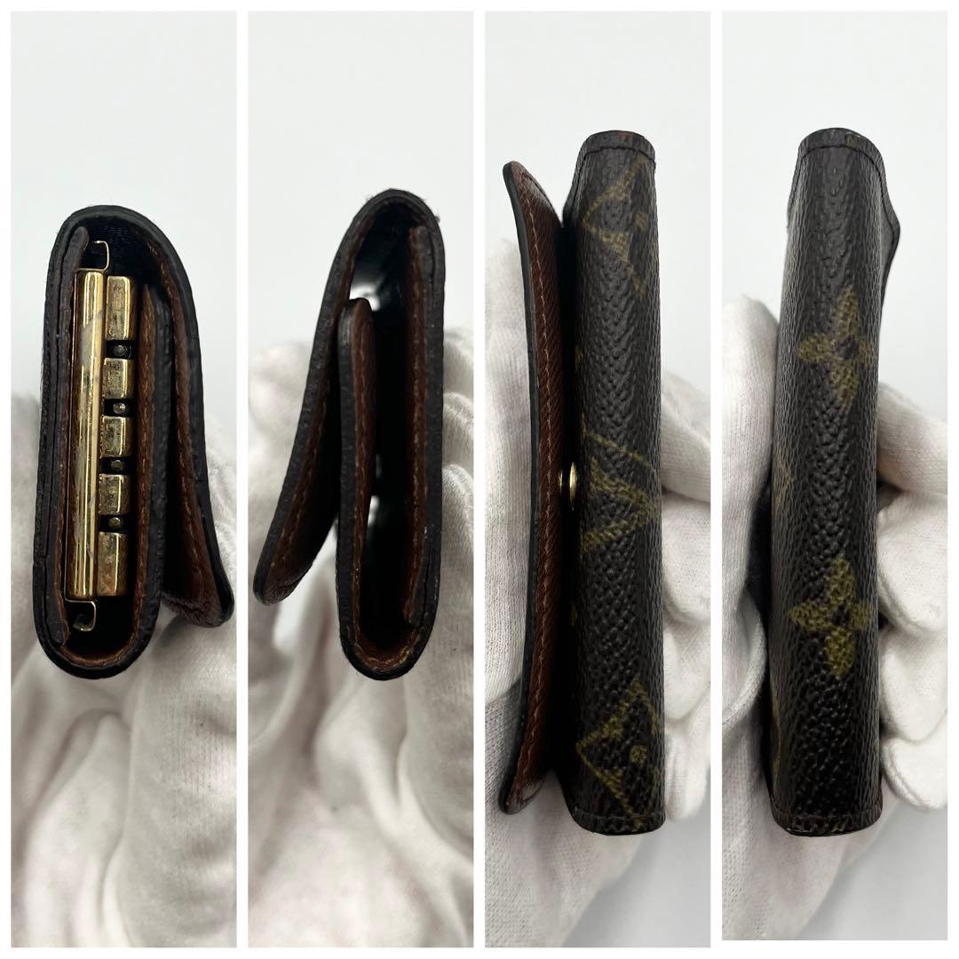 ルイヴィトン　ミュルティクレ4 モノグラム　4連　キーケース