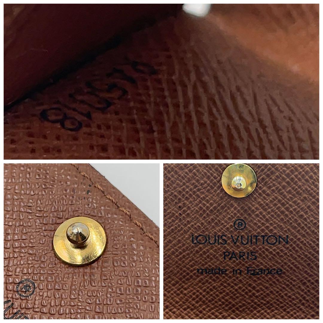 ルイヴィトン　ミュルティクレ4 モノグラム　4連　キーケース