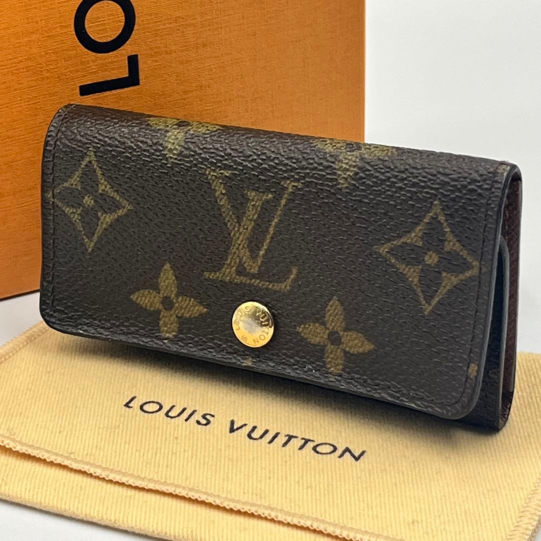 ルイヴィトン　ミュルティクレ4 モノグラム　4連　キーケース