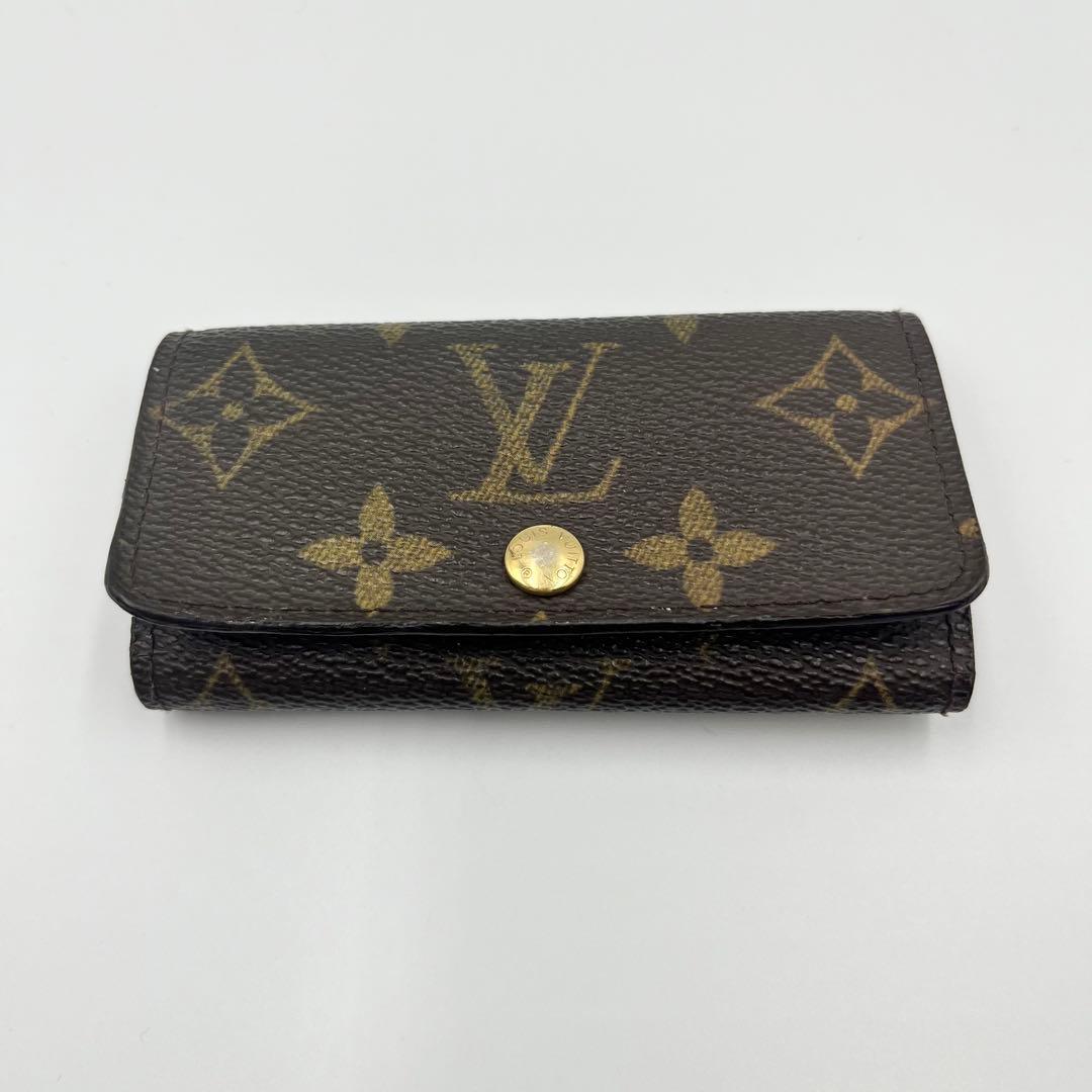 ルイヴィトン　ミュルティクレ4 モノグラム　4連　キーケース