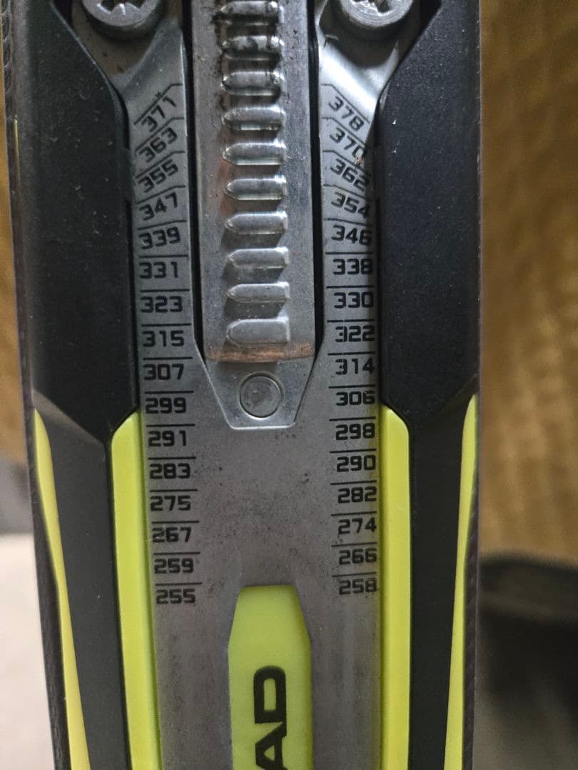 HEAD SUPERSHAPE 170cm チューンナップ済 ビン付