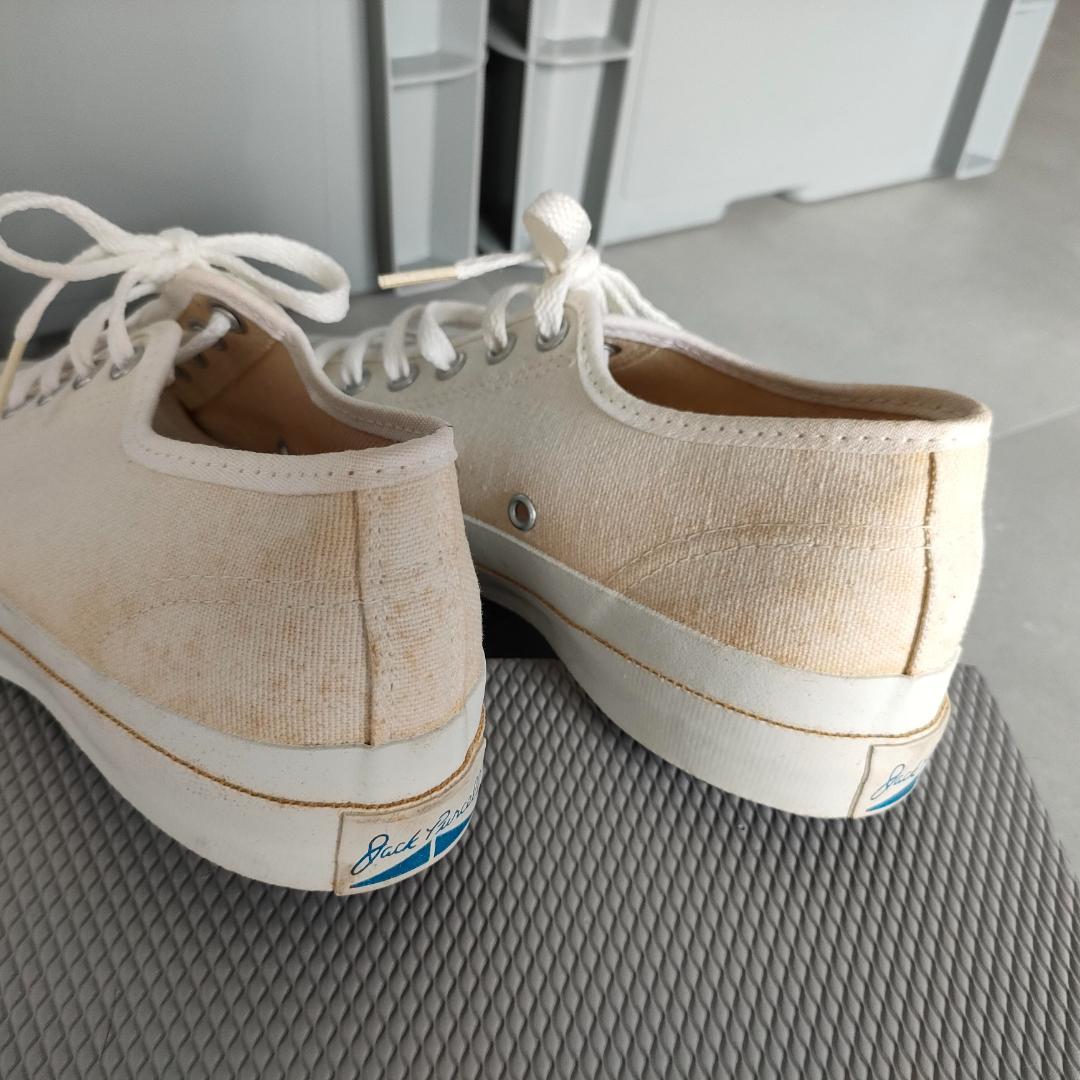 コンバース ジャックパーセル 90年代 24.5cm 箱2個付き