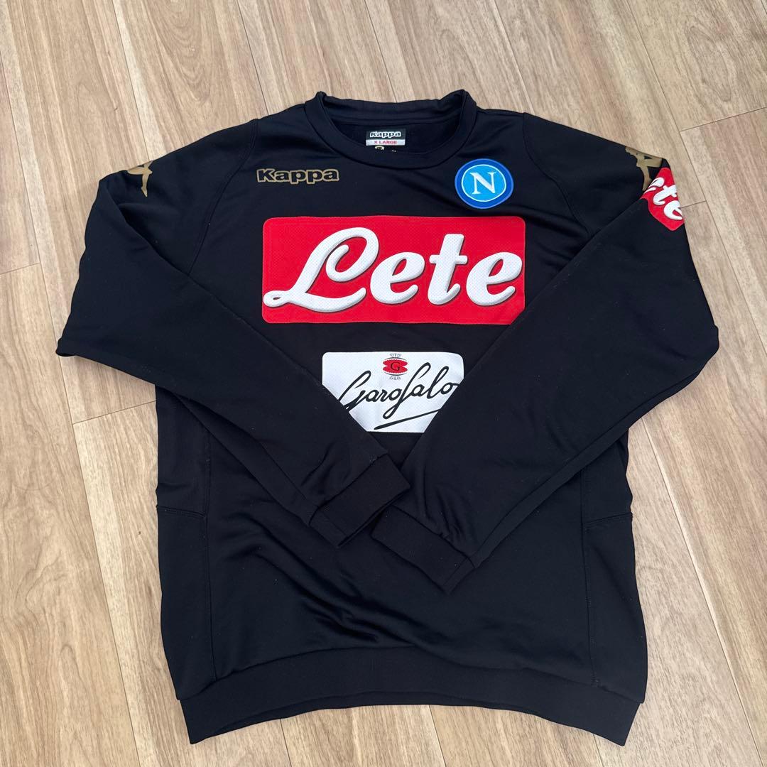 【希少】Kappa Napoli スウェット上下セット黒