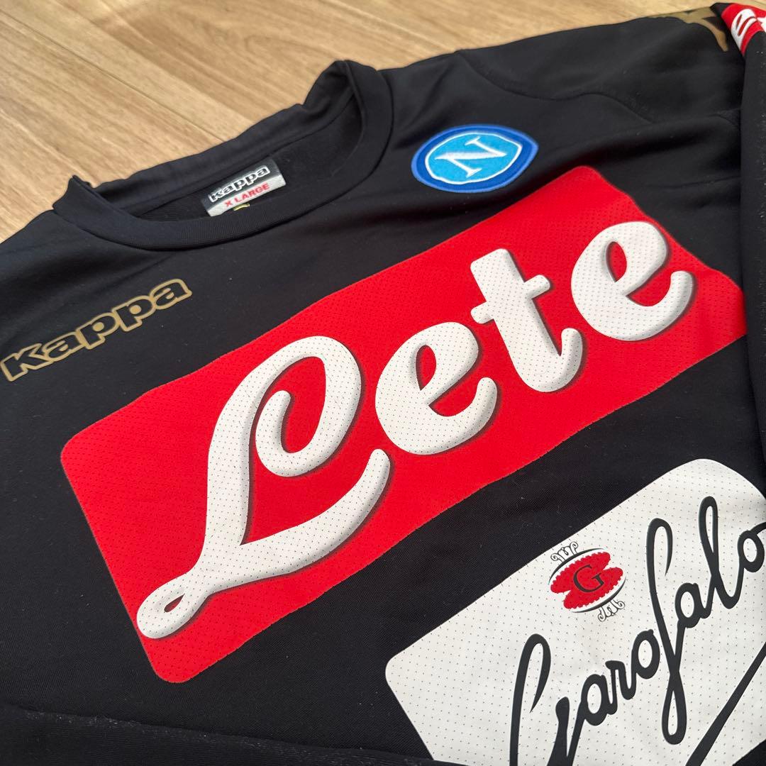 【希少】Kappa Napoli スウェット上下セット黒