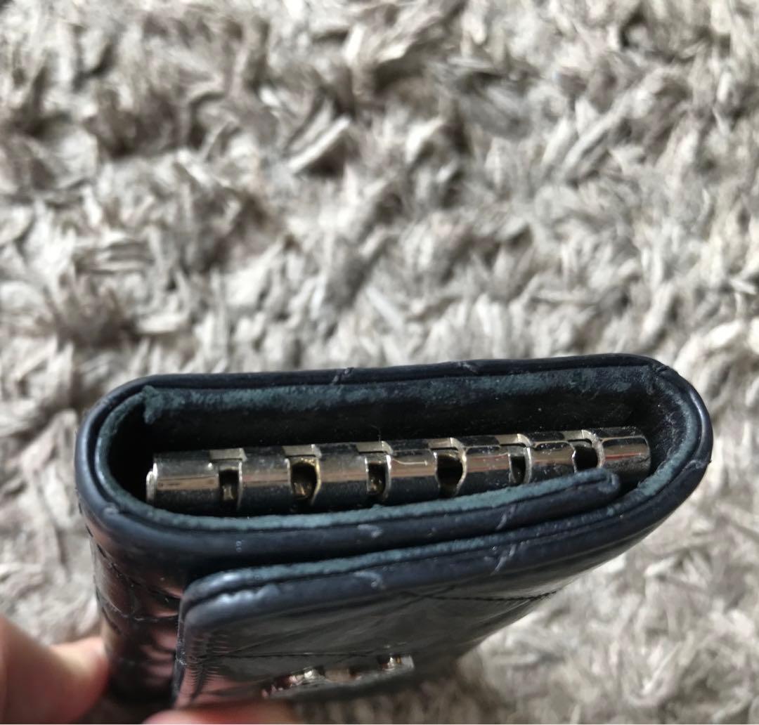 CHANEL キルティング ブラックキーケース