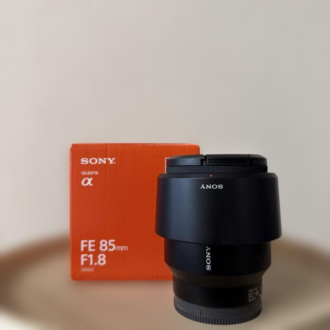 SONY FE85mm F1.8 保護フィルター付