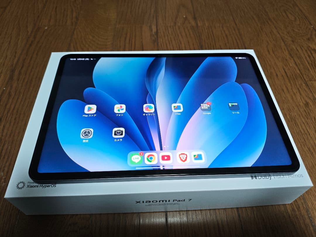 Androidタブレット本体 Xiaomi Pad 7 Gray RAM 8gb 128gb ROM