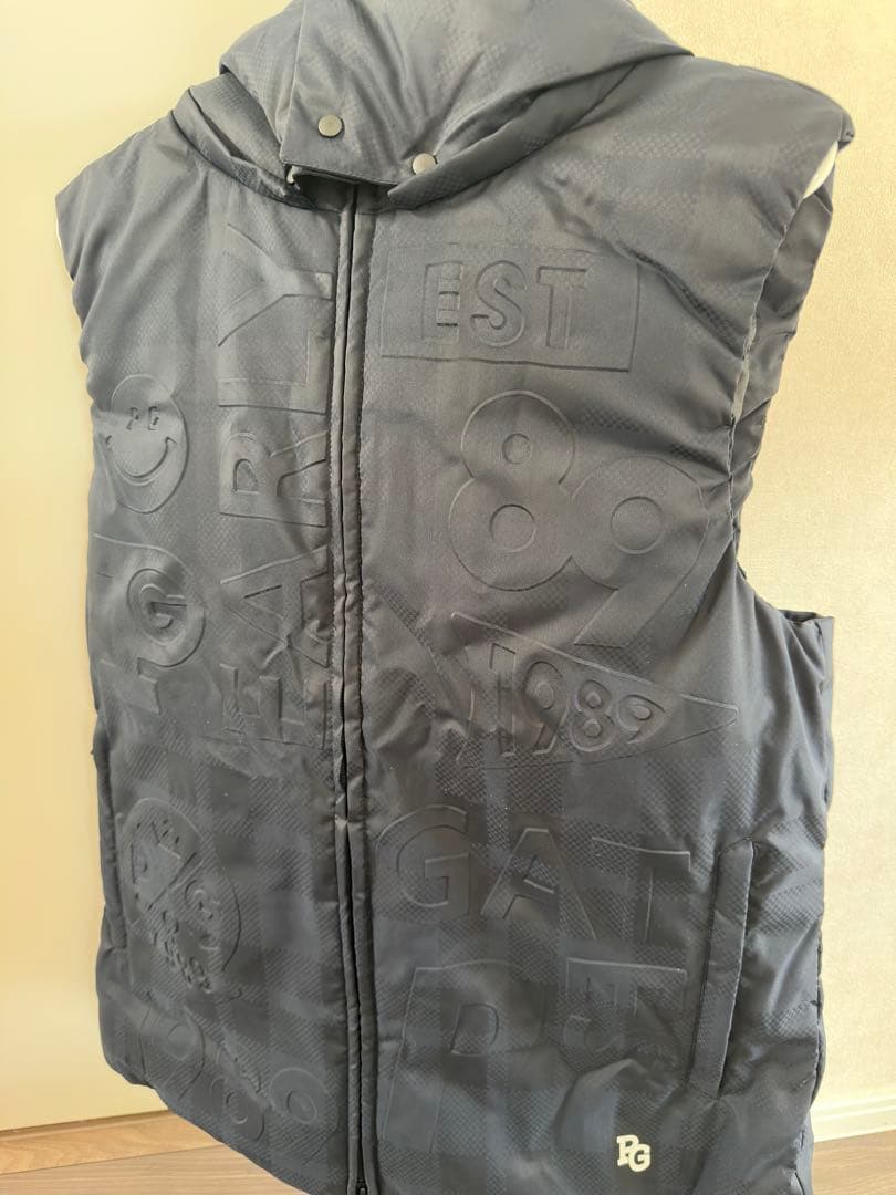 タグ付き未使用　PEARLY GATES ネイビーダウンベストサイズ5