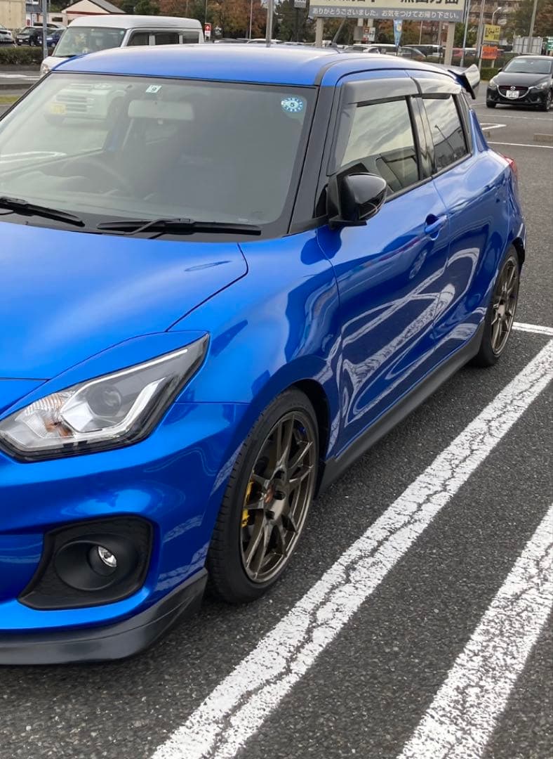 17インチ 7.0JJ DIREZZA ブロンズゴールド4本　名古屋市引き取り