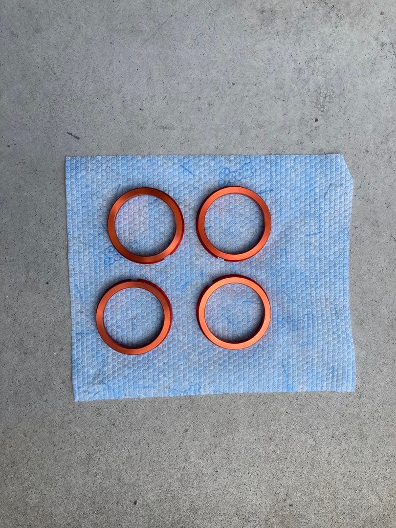 17インチ 7.0JJ DIREZZA ブロンズゴールド4本　名古屋市引き取り