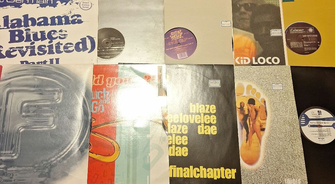 テクノ ジャジーハウス系 レコード 10枚セット