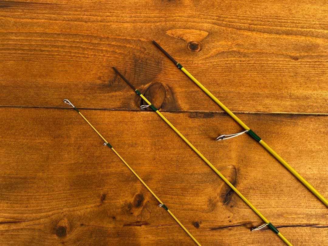 4ピース　パックロッド　トラウトロッド　山女魚　岩魚　コンパクトロッド　渓流釣り