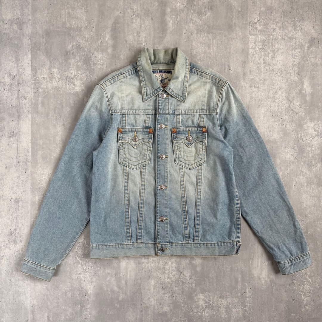 TRUE RELIGION デニムジャケット スナップボタン L メキシコ製