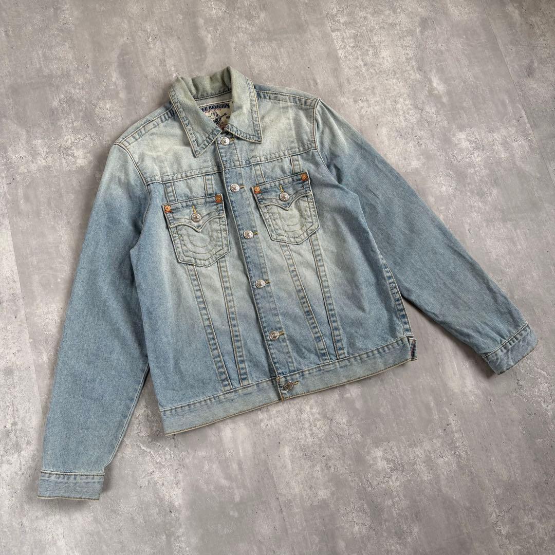 TRUE RELIGION デニムジャケット スナップボタン L メキシコ製
