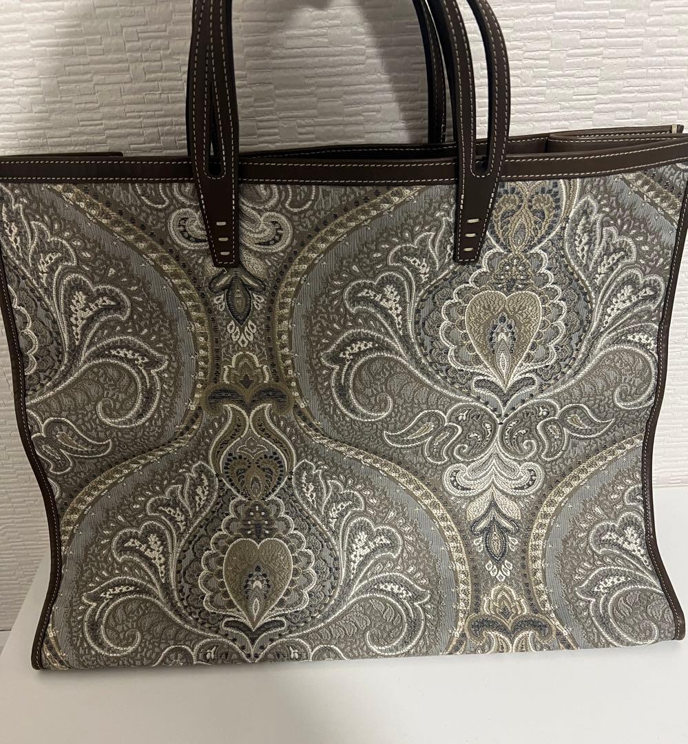 A VACATION ア ヴァケーション　ペイズリー柄　トートバッグ