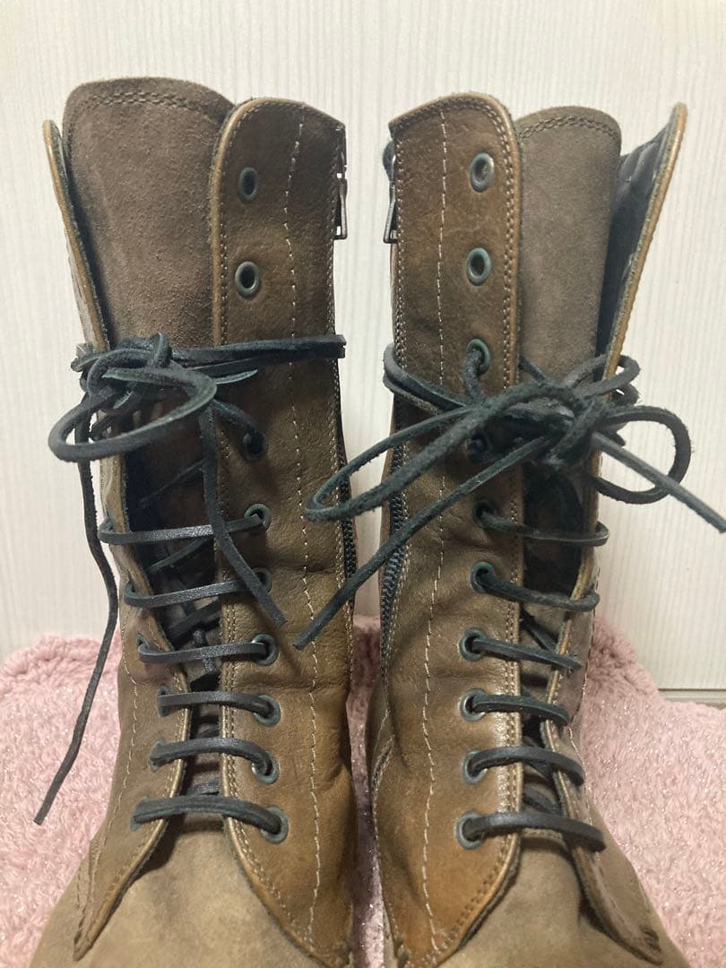 NeIL BarreTT レースアップブーツ ニールバレット 茶 41