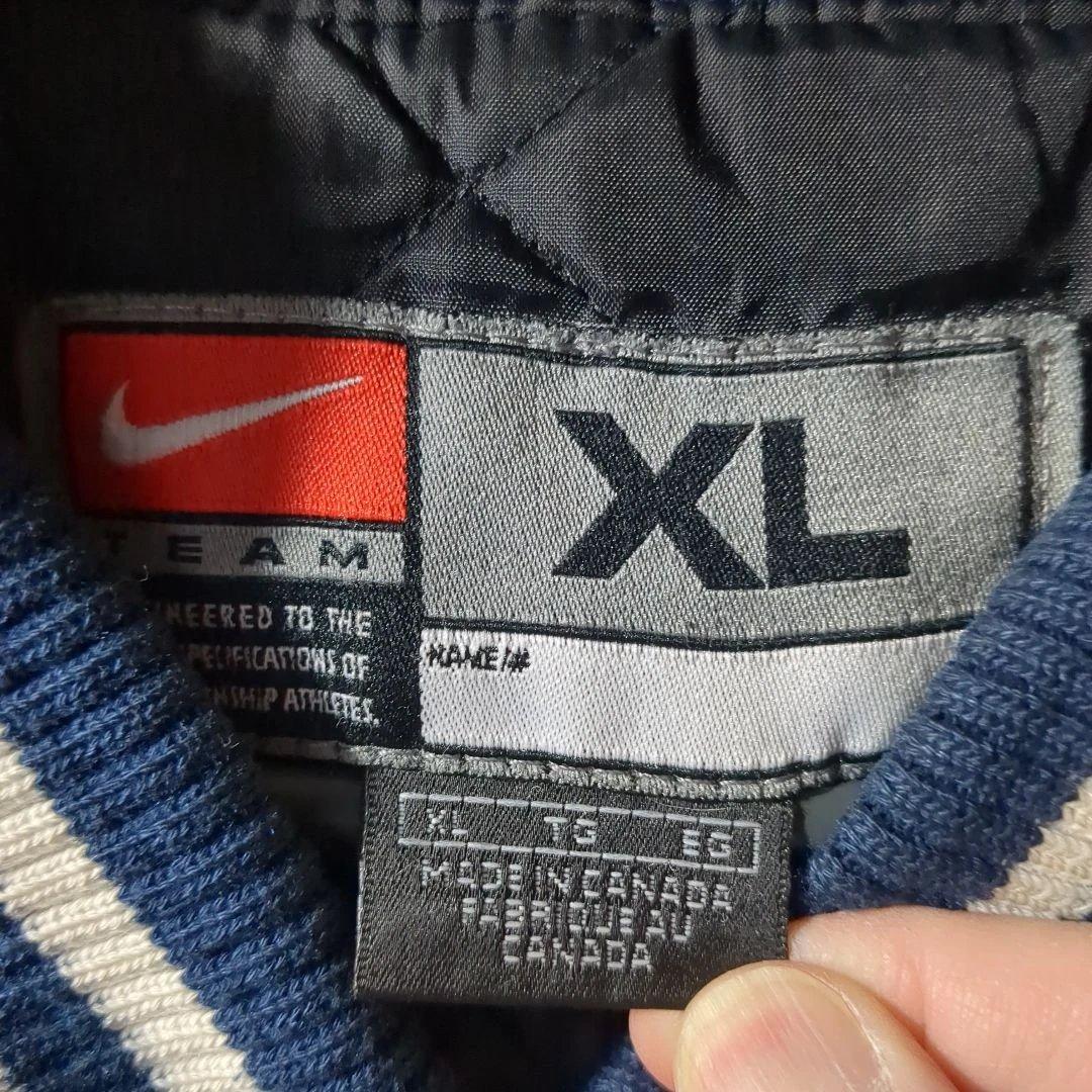 ナイキ ヤンキース 袖レザースタジャン old nike yankees 90s