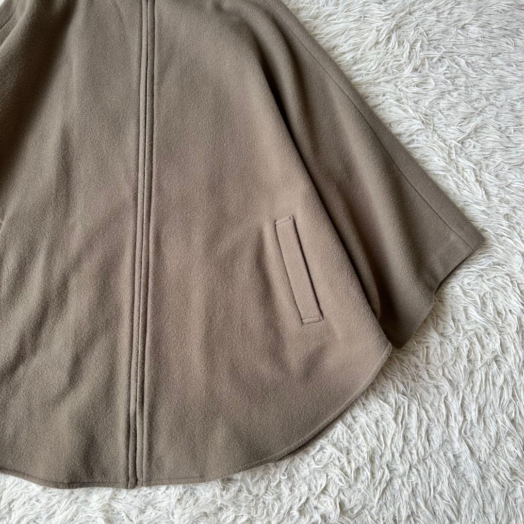 【ダリアページ】　BEARDSLEYウールポンチョコート