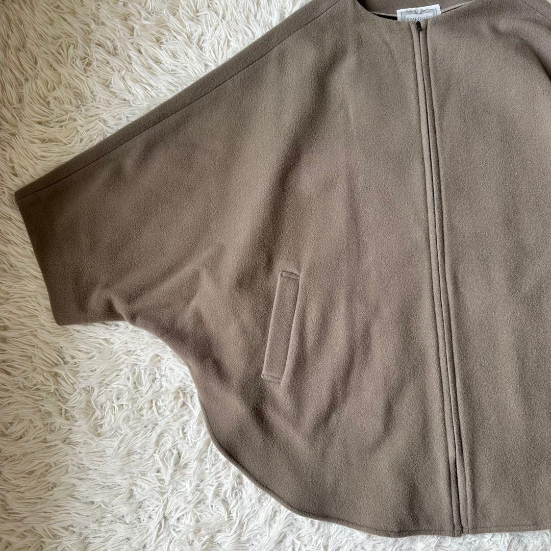 【ダリアページ】　BEARDSLEYウールポンチョコート