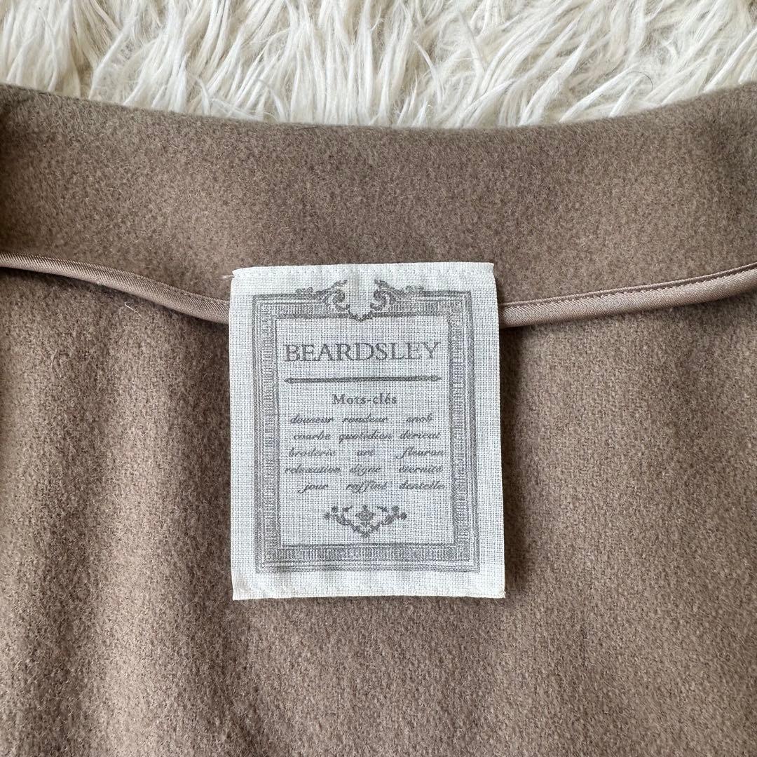 【ダリアページ】　BEARDSLEYウールポンチョコート