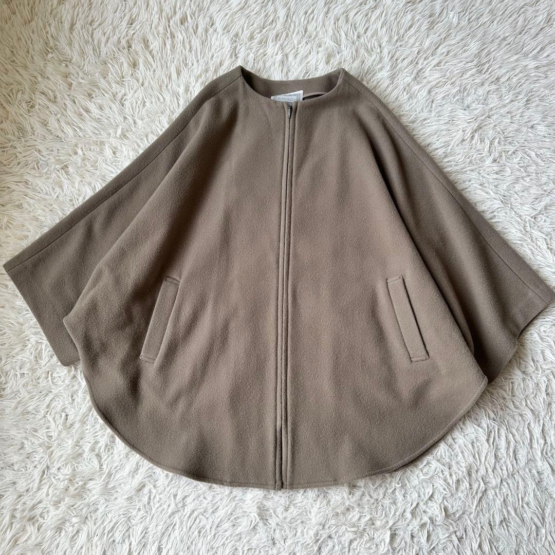 【ダリアページ】　BEARDSLEYウールポンチョコート