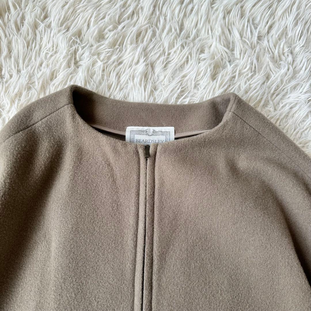 【ダリアページ】　BEARDSLEYウールポンチョコート