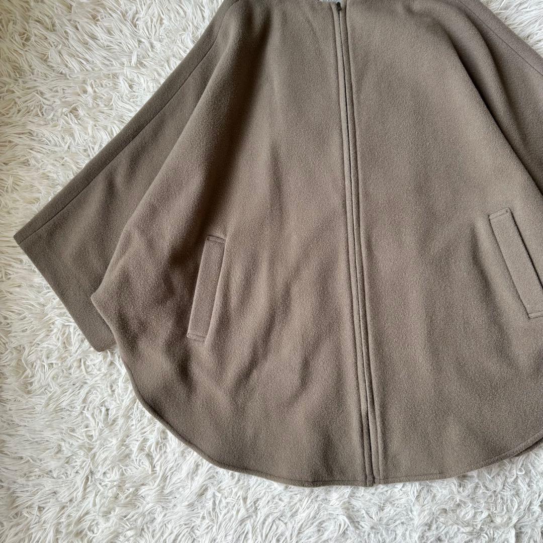 【ダリアページ】　BEARDSLEYウールポンチョコート