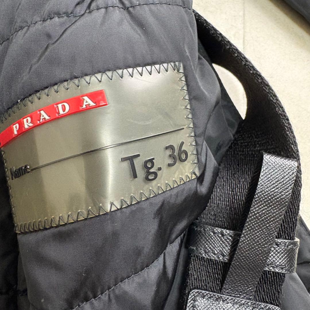 訳あり　PRADA SPORTS プラダスポーツ ロングコート ベルト付き