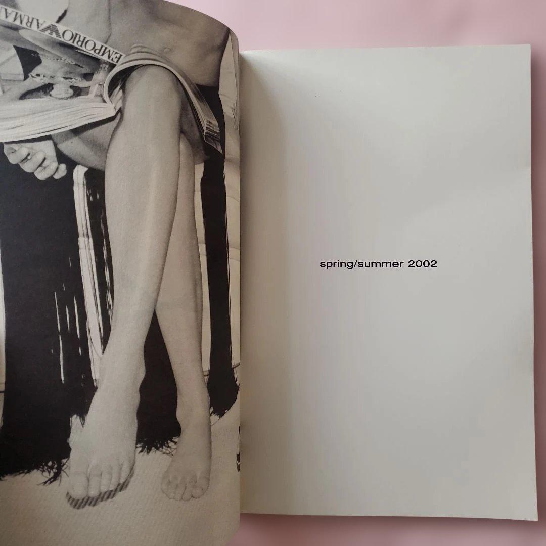 EMPORIO ARMANI 2002SS ルックブック 写真集