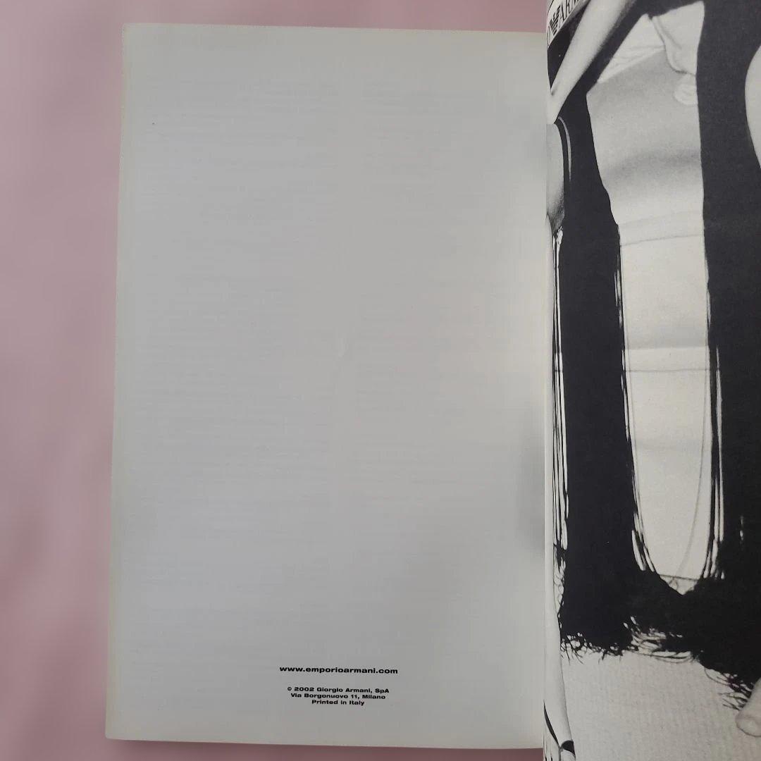 EMPORIO ARMANI 2002SS ルックブック 写真集