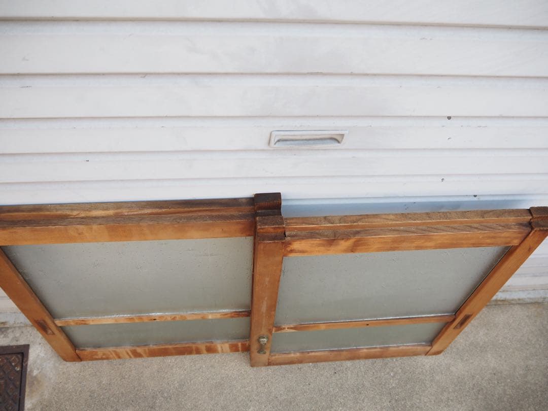 古民家　建具2枚　アンティーク　昭和レトロ