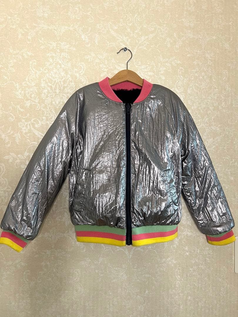 【マークジェイコブス】リバーシブル✨ボアジャケット　ボアジャケット　120㎝