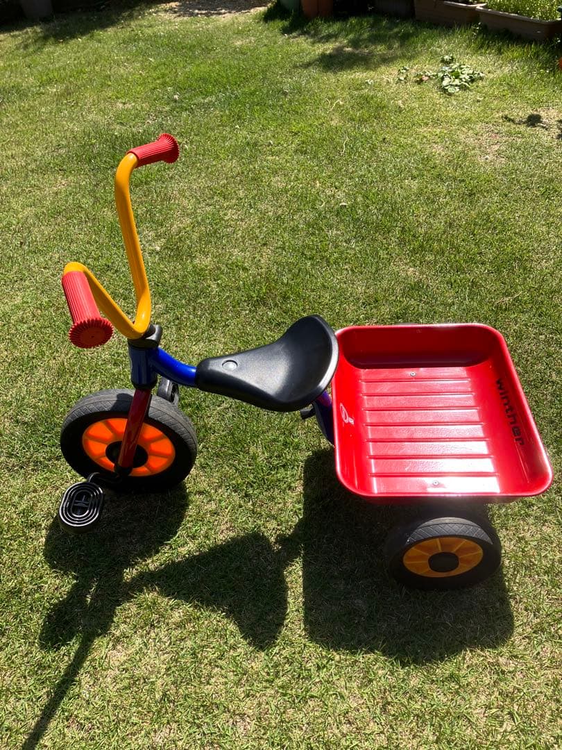 ボーネルンド三輪車 荷台付き Winther