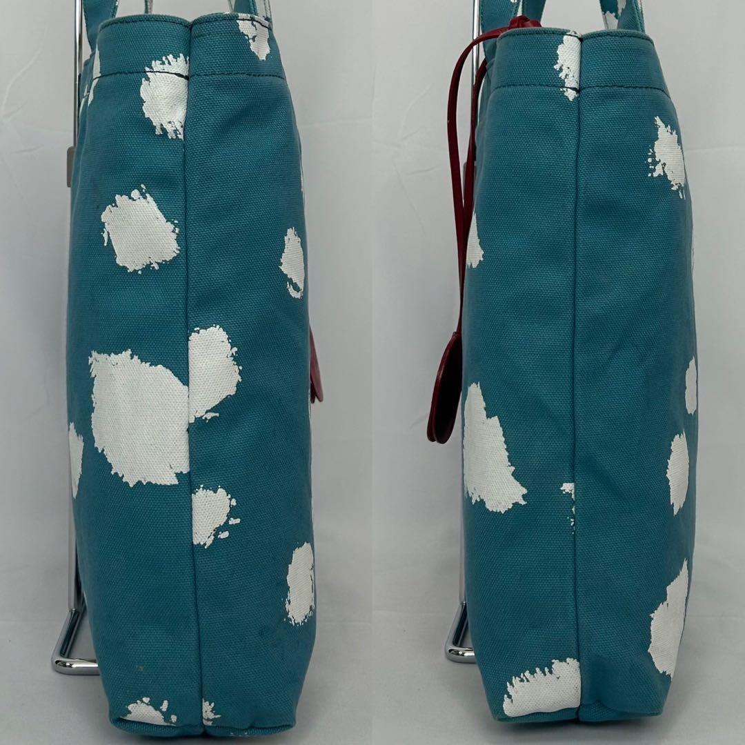 【美品】ヴィヴィアンウエストウッド クリーピーベア トートバッグ 水色 A4可